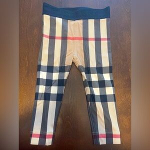 BURBERRY baby girl leggings